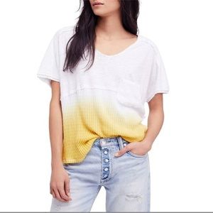 Waffle knit We The Free “Sun Dial T-Shirt”